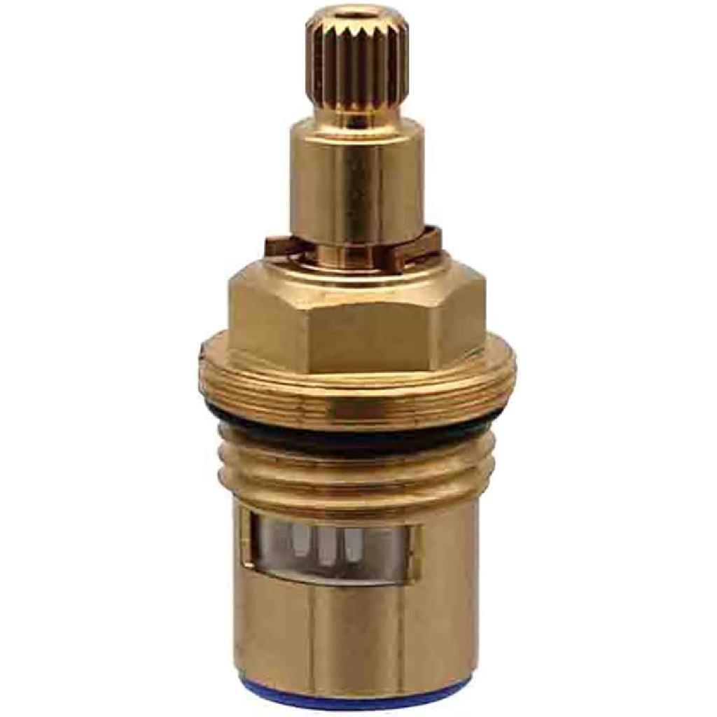 Mix Tap Inner Cartridge Replacement, Spare Valves, Tap Valves, Brass Ceramic Disc Cartridges Insert Faucet Valve Quarter Turn 1/2" Ceramic Tap Valves