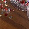 1 Box 3D Star Glitter Nail Sequins, Mixed Candy Color Nail Art Decoration Accessories
