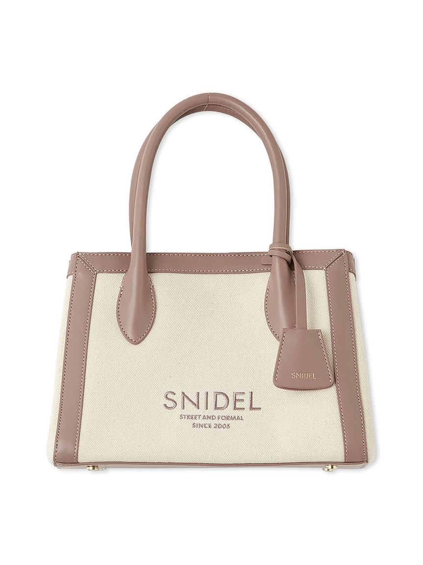Сумка Snidel из парусины с логотипом SWGB249604 Женская Розовая Free Size