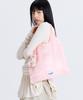 Macni Sheer Silky Shoulder Bag Pink