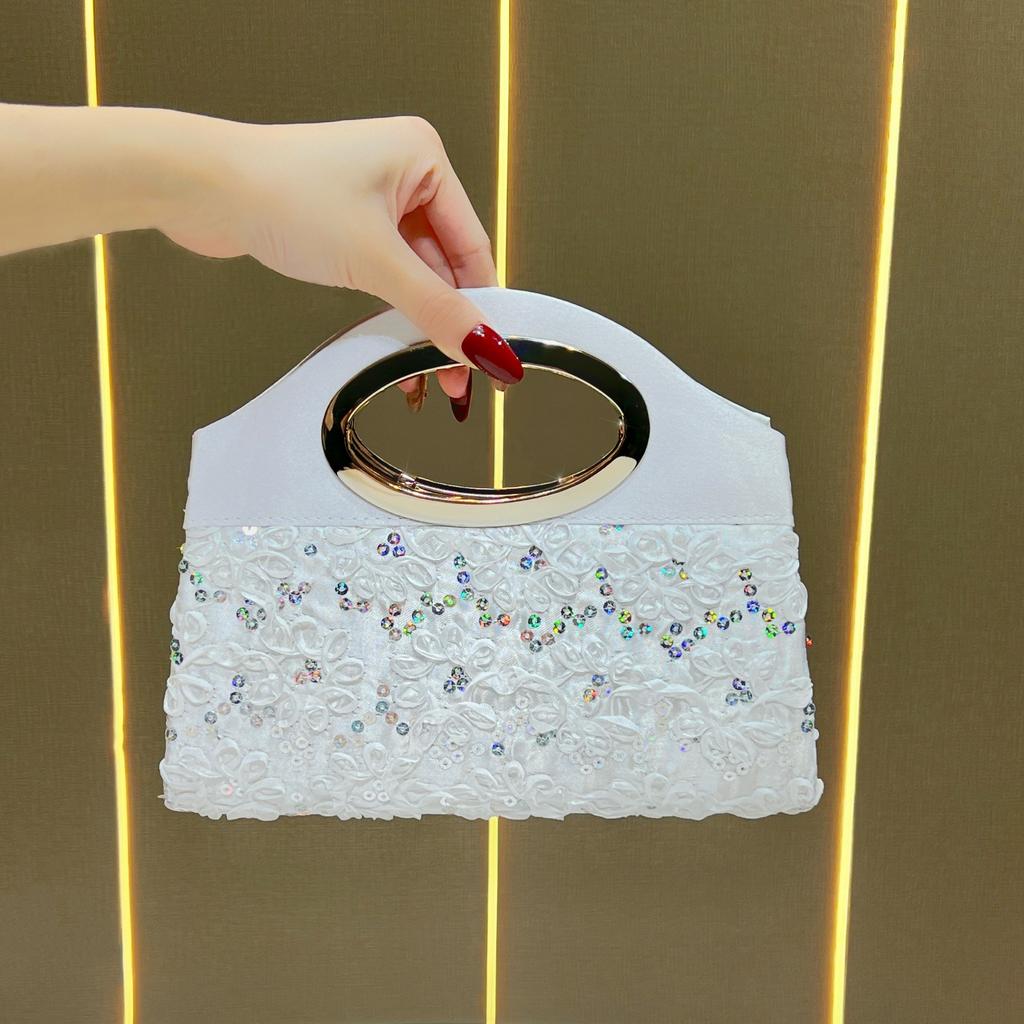 Borsa da Donna, Borsa Elegante, Borsa da Sera alla Moda, Borsa a Tracolla con Catena, Borsa da Donna