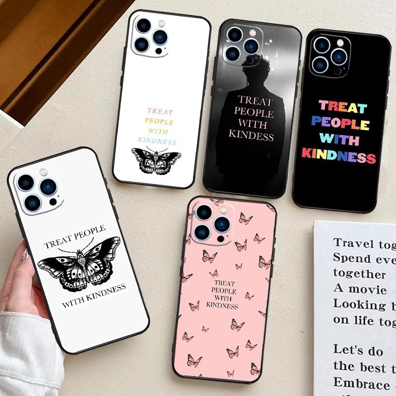 Treat People With Kindness Phone Case For OPPO Reno 14 12 11 13 F 10 Pro 8T 8 Lite OPPO Find X9 X8 X6 X5 Pro Back Cover