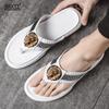 Brand Men's Slippers Casual Black and White Shoes My N Designer Slippers Sandals Soft Soled Women's Slippers T5
