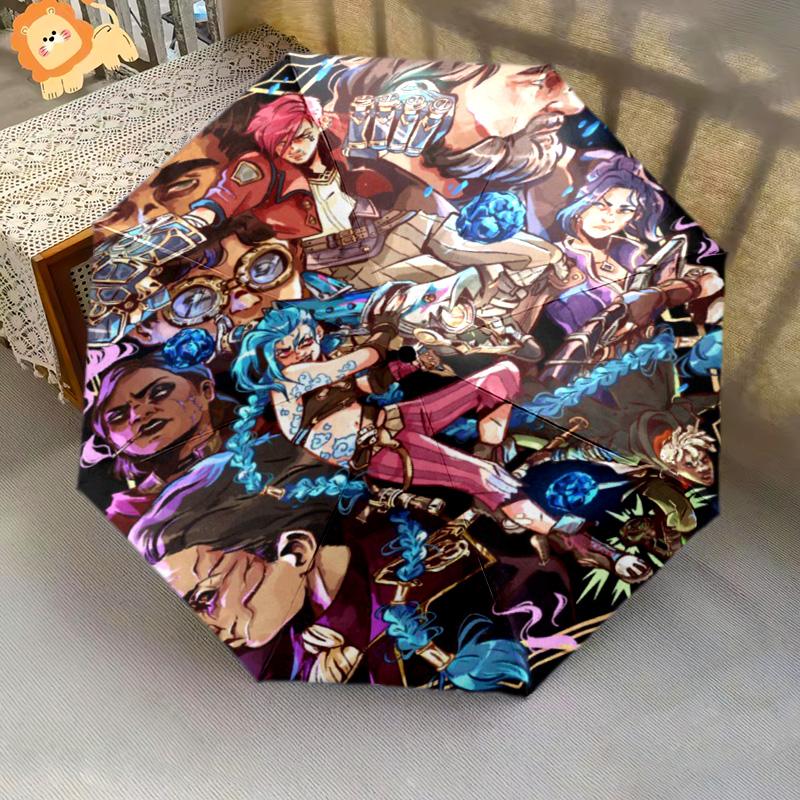 Fantasy Warriors Unite Folding umbrella travel durable Umbrella Umbrella Gift