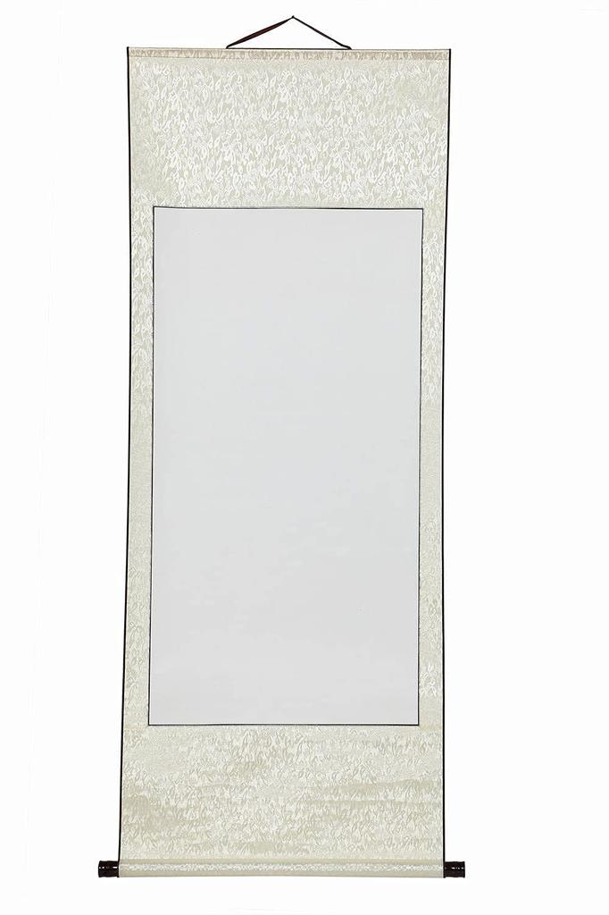 Pusty Zestaw Wiszących Zwojów Materiały do Japońskiej Kaligrafii Tuszem [17.] 2, Malarstwo, Malarstwo,