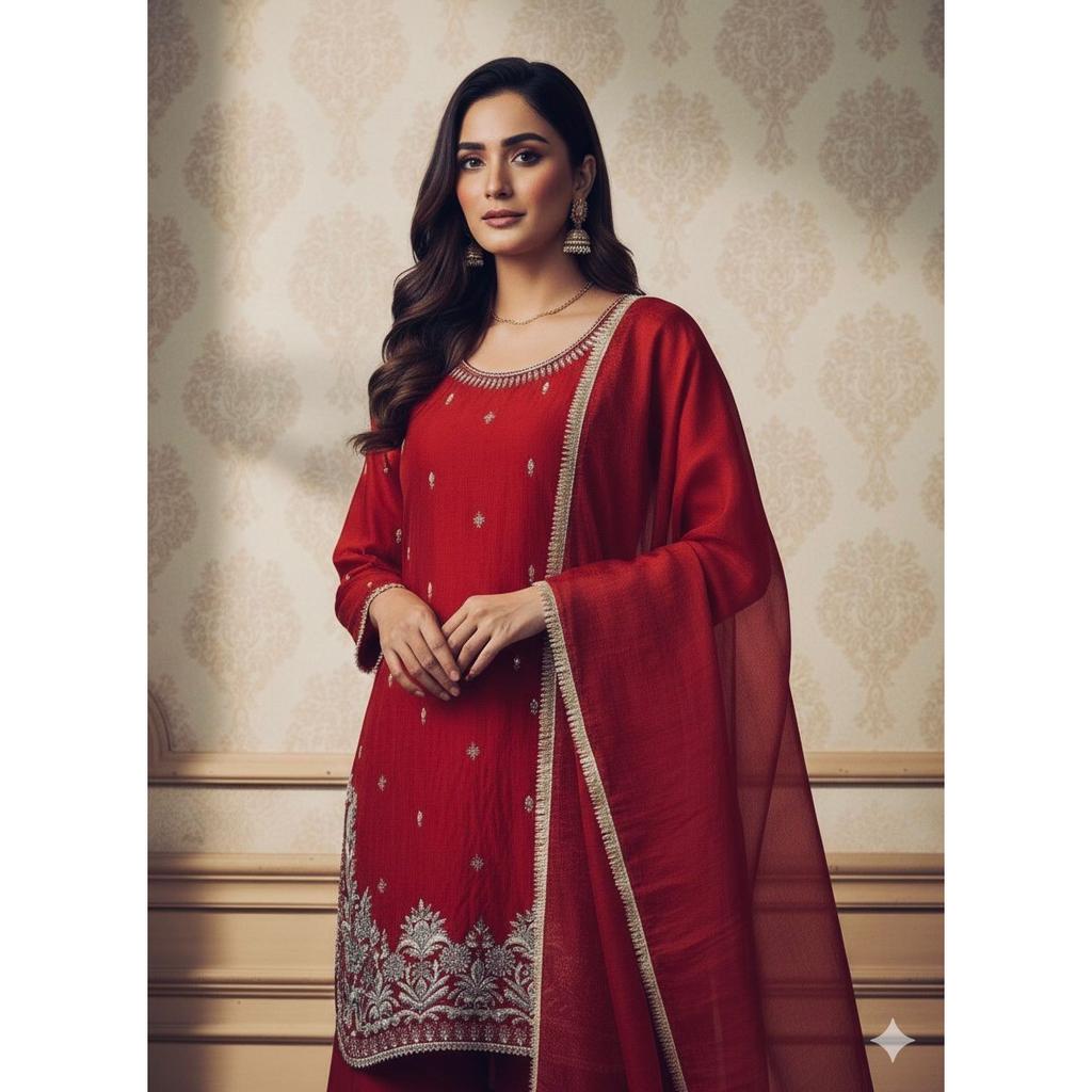 Beautiful Party Wear Pakisatni Salwar Kameez Indian Wedding Wear Palazzo Suit