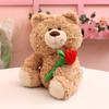 Theme Bear Teddy Plush Toy Doll Pillow Soft And Comfortable Valentines Gift Day