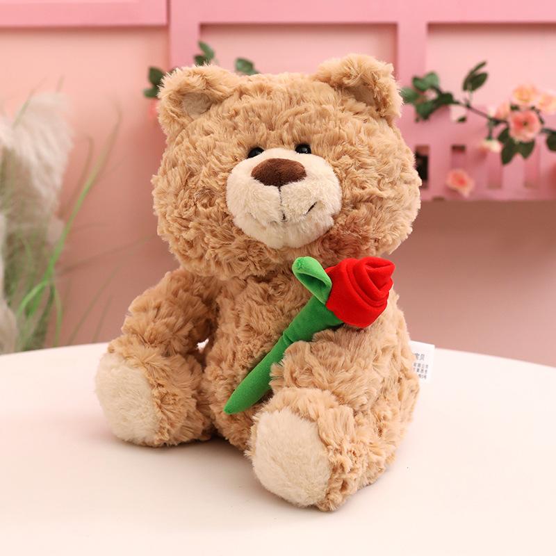 Theme Bear Teddy Plush Toy Doll Pillow Soft And Comfortable Valentines Gift Day