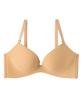 Emefiel Super Bra for Full Nude Beige Push-Up (R) (Single Item) Women, Cleavage, C80,