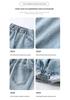 Girls' Rhinestone Distressed High-Waist Flare Jeans with Star Design - Autumn 2026 Collection for Kids