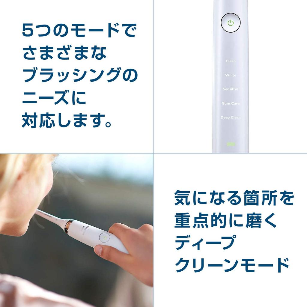 Philips Sonicare DiamondClean Deep Clean Edition Elektrikli Diş Fırçası, Beyaz, HX9337/45