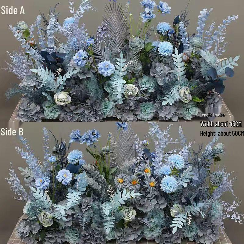 Stor Eukalyptus Silkesblomma Bordsdekoration för Bröllop