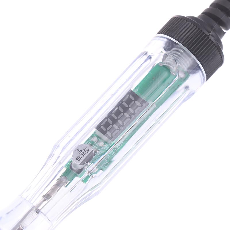 Dc3-72V Car Truck Voltage Circuit Tester Led Probe Test Pen With Digital Display Wire Volt Probe Pen Auto Diagnostic Repair Tool