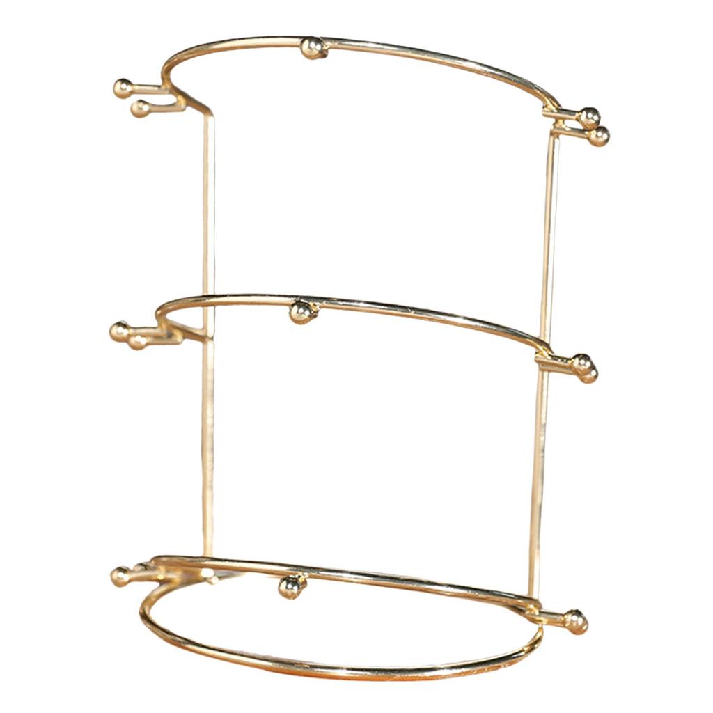 Wedding Dress Accessory display Stand Bridal Headdress Holder Durable Storage Three Layer Jewelry