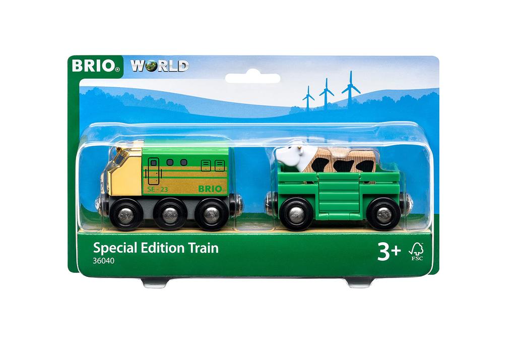 BRIO 2023 Limited Edition Train Ages Wooden Gift 36040, 3+ [Toy, Toy, Locomotive, Car, (Birthday/Christmas)]