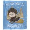 On My Way To Hogwarts Blanket