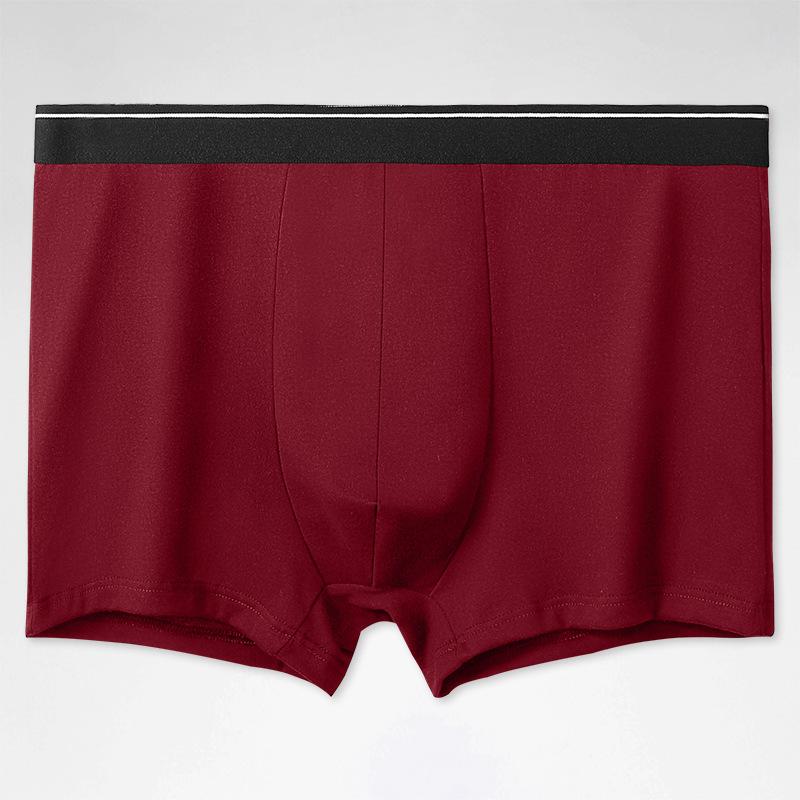 "Stollang Men's Pure Cotton Striped Boxers: Breathable & Comfortable Underwear for Middle-Aged & Elderly"