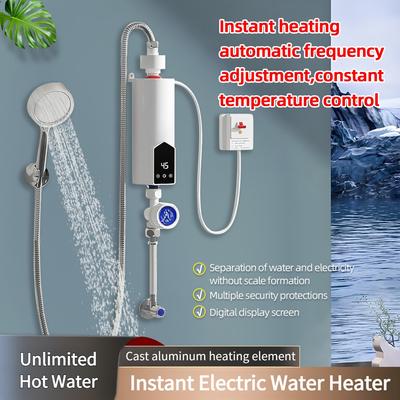 Instant Electric Water Heater Small Household Bathroom Shower Quick Water Heating Machine Kitchen Small Hot Water Devcie