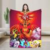 Soft Warm BlanketKids Adult Travel Helluva Boss Loona  Throw Blanket  Flannel Bedspread For Bedroom Novelty Sofa Bed Cover