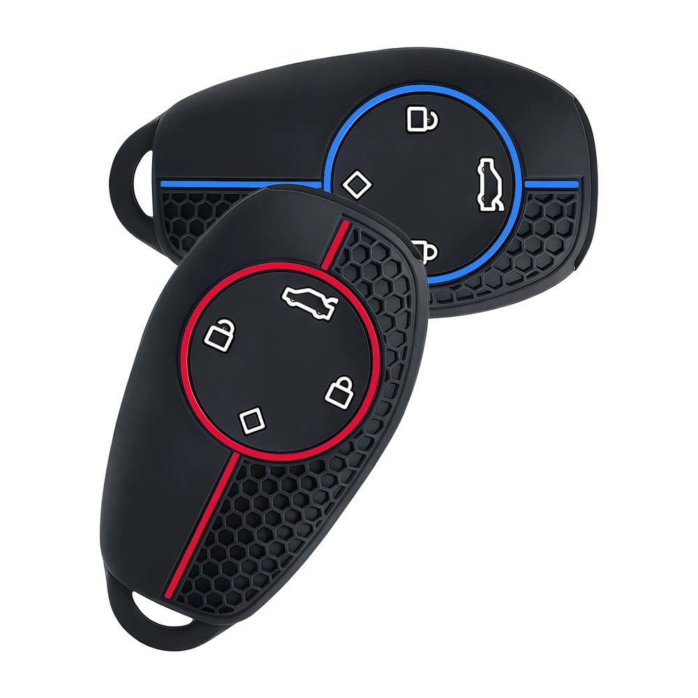 Silicone Remote Car Key Case Holder Key Cover Shell For Leapmotor Zero Run T03 C11 S01 C01 Key Case Accessories