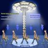 Solar UFO Sensor Light with 3m Pole