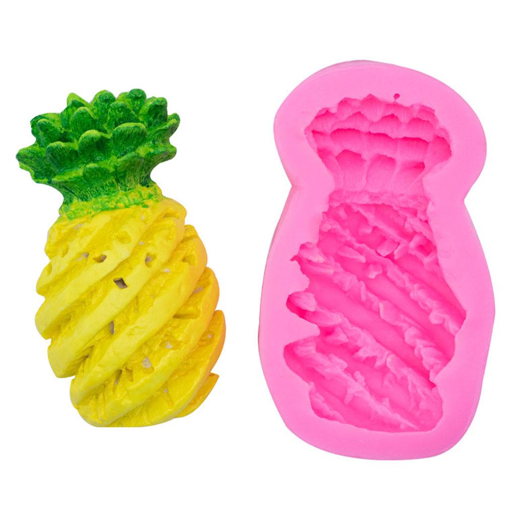Pineapple Shape Fondant Dessert Mold Silicone Decorating Mould Chocolate Bakeware Molds Baking for Homemade Kitchen