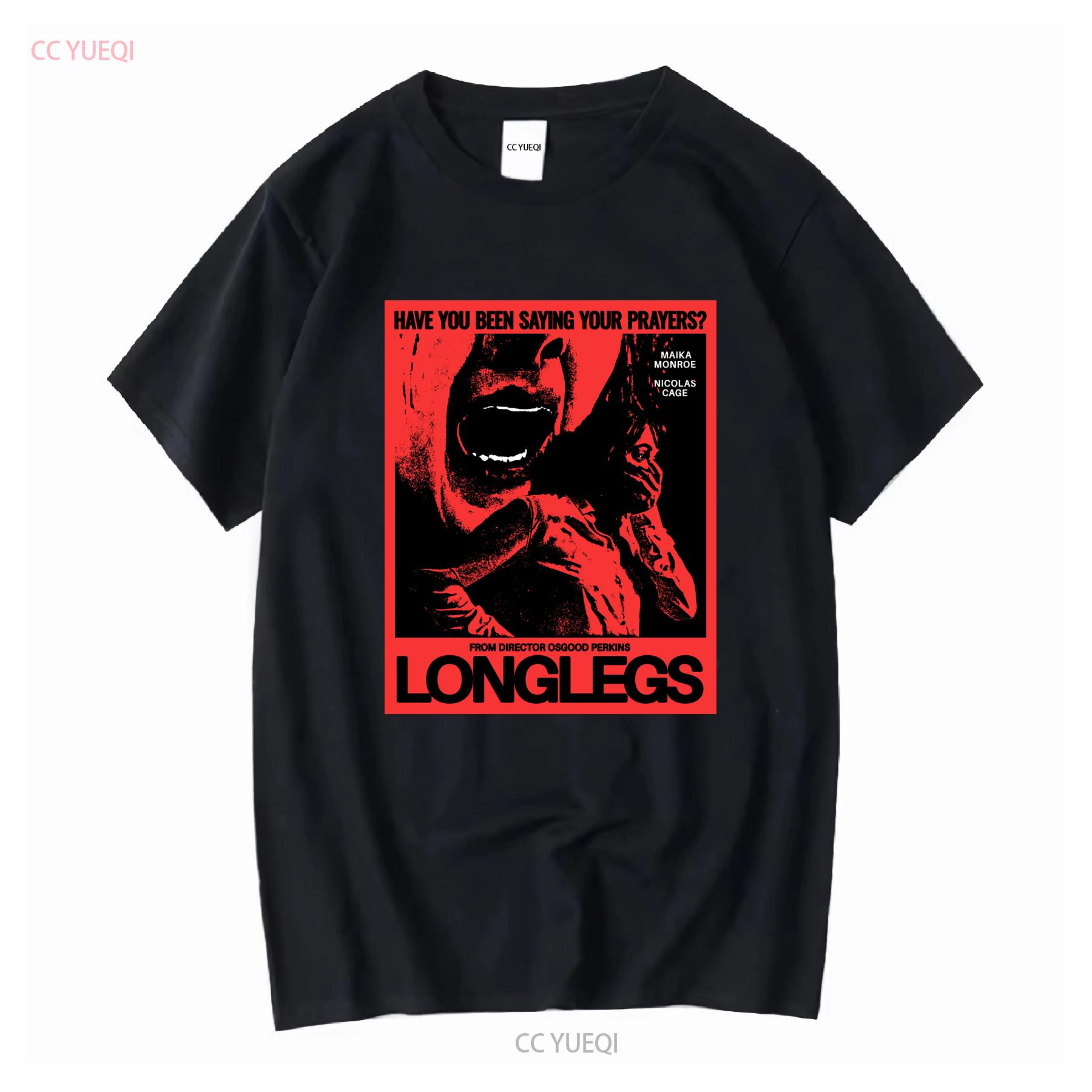 

Longlegs Horror Movie Have You Been Saying Your Prayers Vintage s T shirt vintage Washed Casual Versatile streetwear Slightly 4XL
