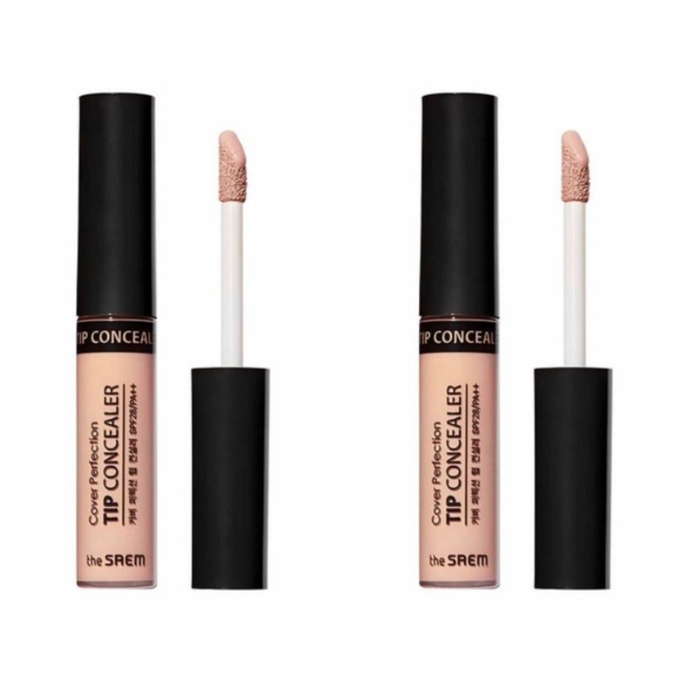THE SAEM Cover Perfection Tip Concealer 6.5g*1Pc/2Pcs