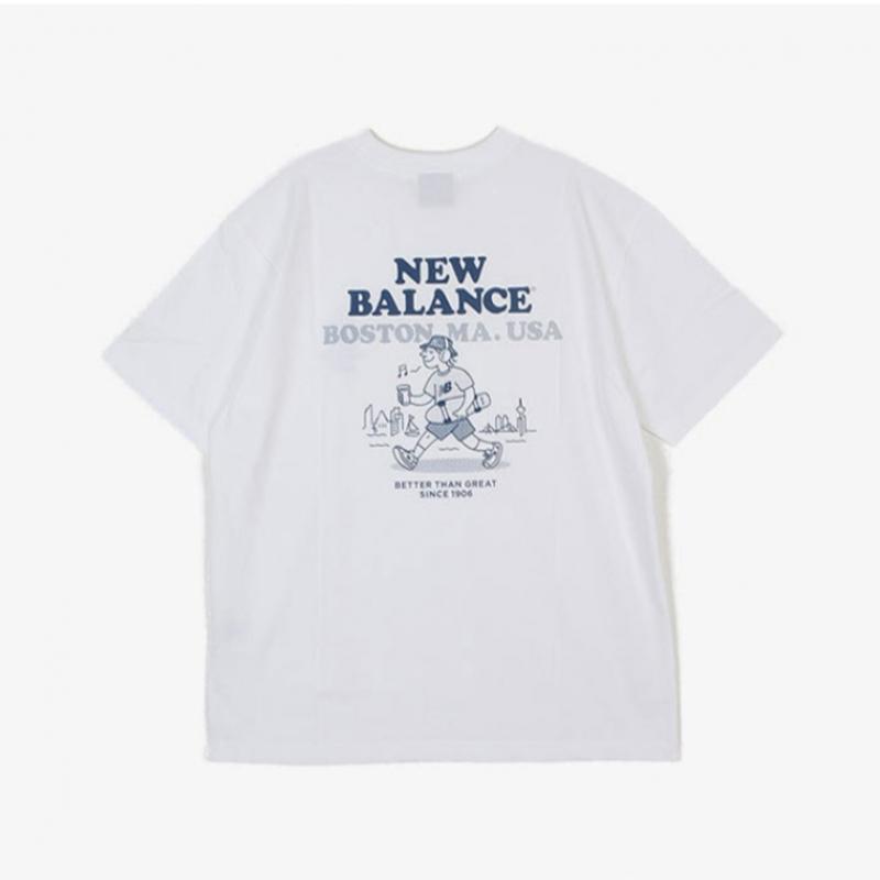 New Balance Tee Rqk NbnefcO263 10 Uni Nb BOy BOstOn ShOrt Sleeve Tee  O