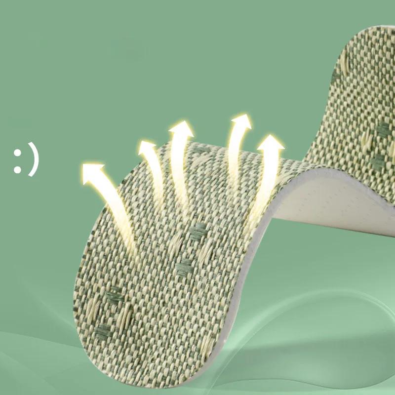 Fashion 2pc Insoles for Shoes Memory Foam Sports and Leisure Sole Pads Comfortable, High-elasticity, Sweat-absorbing, Breathable Insoles