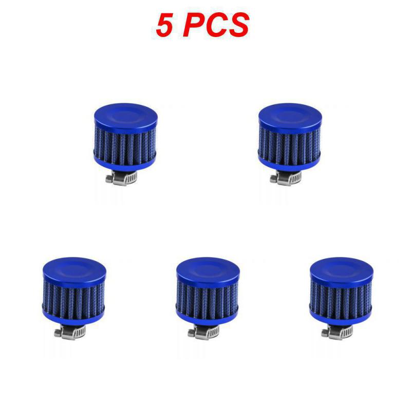 1~5 STÜCKE Kipphebelgehäusefilter Universal Langlebig 12mm Autozubehör Kurbelgehäusefilter Tragbarer Entlüftungsfilter