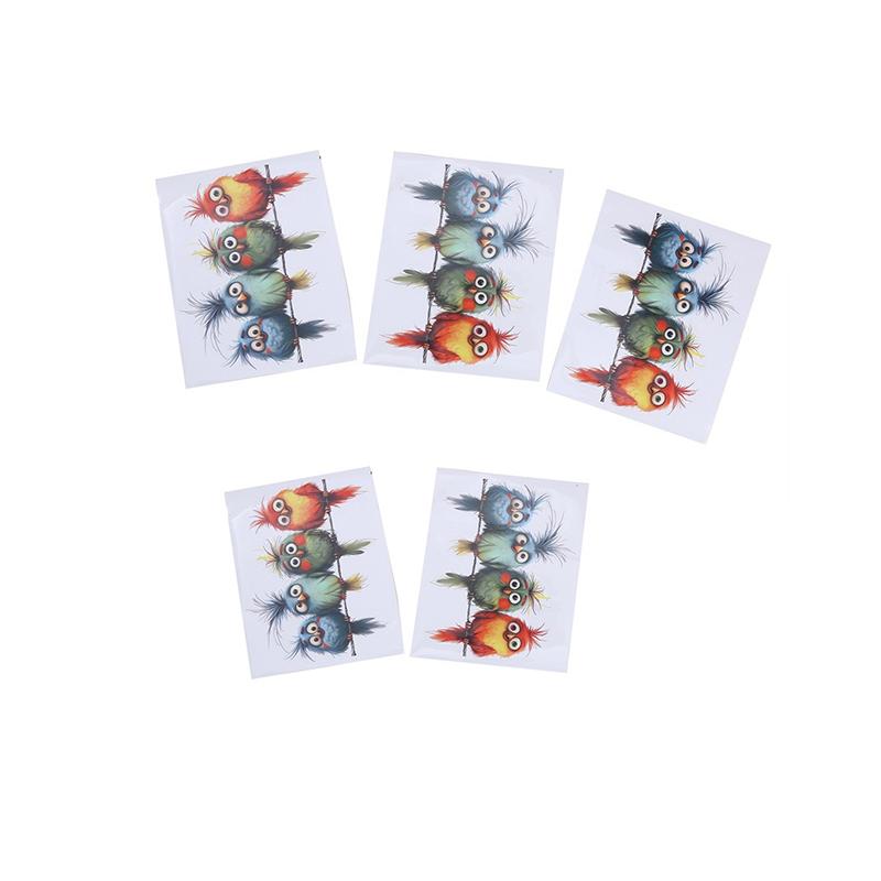 Auto Funny Birds Stickers Multifunctional Glass Vinyl Stickers Window Truck Removable Decals