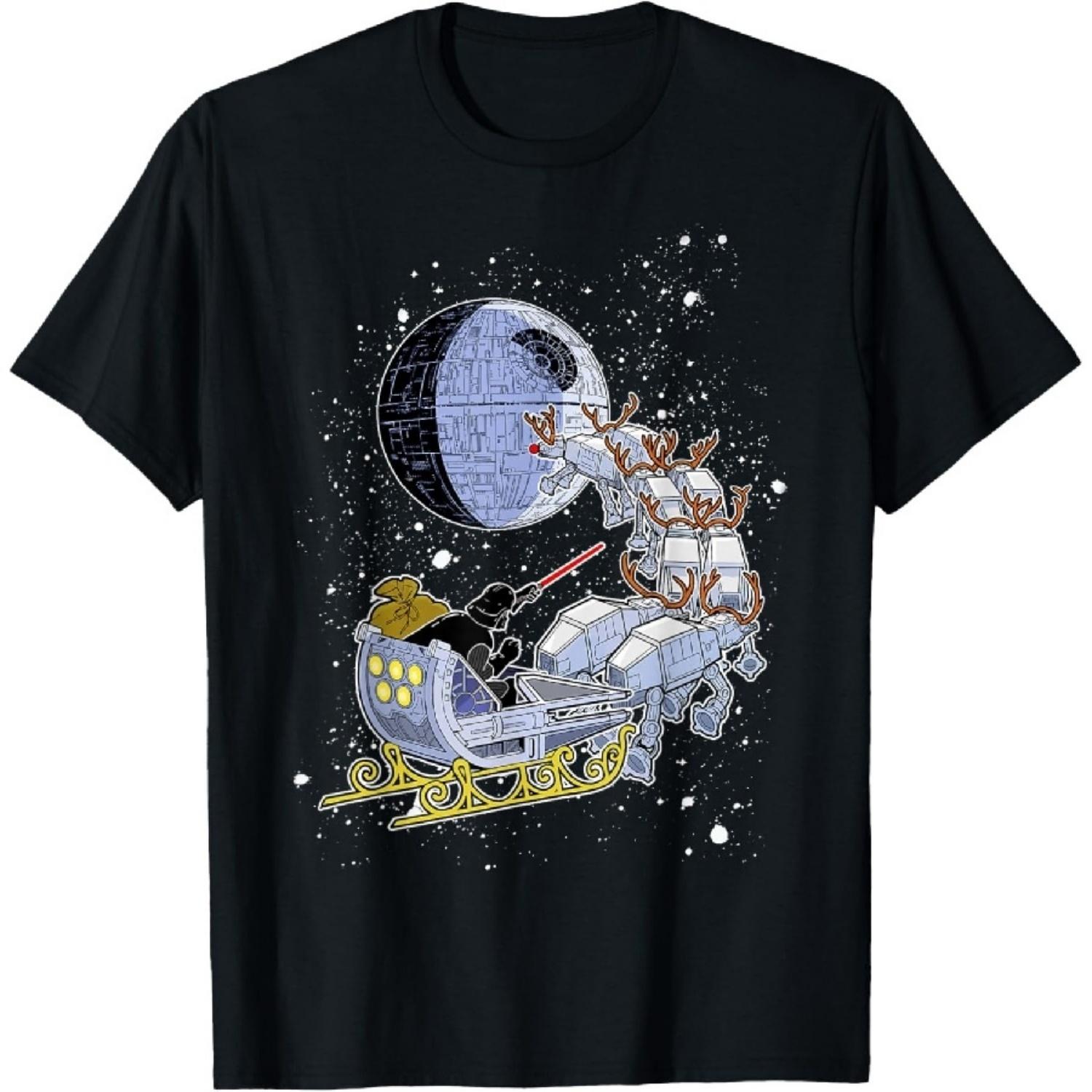 Футболка Star Wars Vader Открытые сани XXXXXL разноцветный