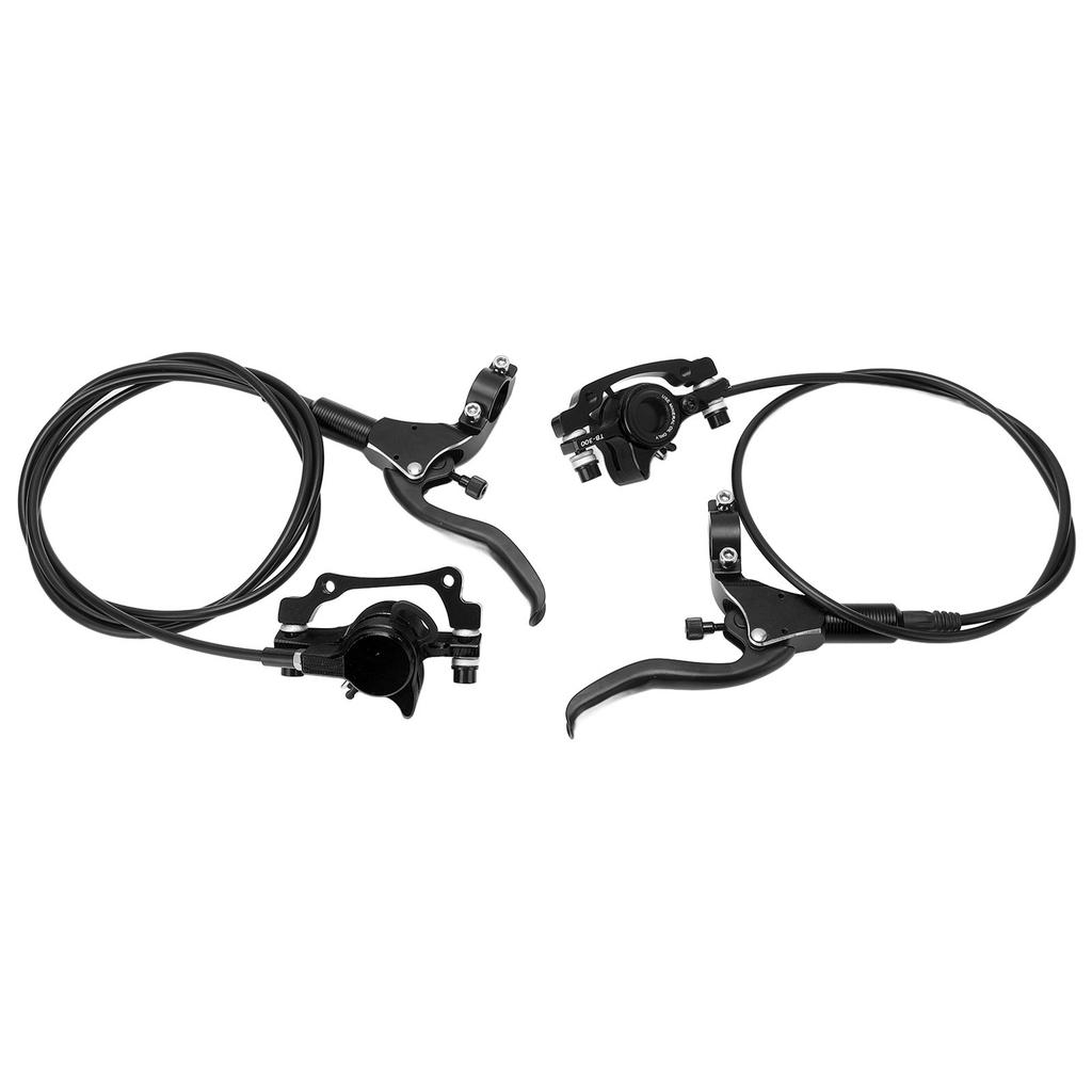Hydraulic Brake Set High Density Sensitive Wear Resistant Mountain Bike Disc Brake Kit for Replacement