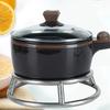 Wok Ring Stand Stove Rack Pot Gas Round Grate Wire Iron Burner Support Steel Holder Cast Cookware Electric Trivets Butter Warmer
