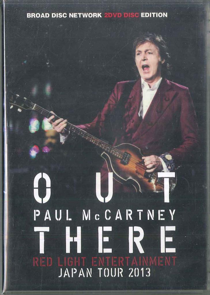 DVD PAUL MCCARTNEY - Out There Red Light Entertainment J BD001DVR12 BROAD DISC NETW Japan Music Video Used