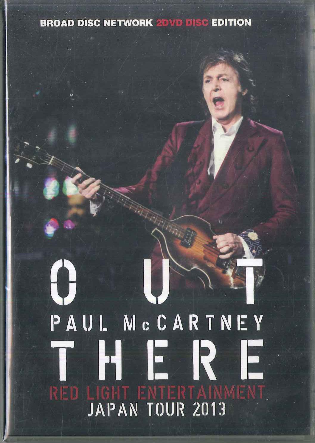 

DVD PAUL MCCARTNEY - Out There Red Light Entertainment J BD001DVR12 BROAD DISC NETW Japan Music Video Used