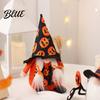 Flauschiger Langhaar-Bart-Gnom Halloween-Gnome Plüsch Handgemachte Dekoration Zwerg Elf Ornamente zur Dekoration Etagere Heimtischdekoration