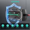 RoyPow LiFePO4 Trickle LED Activation Reverse Short and Overcurrent Protection Charger, 14.4V/1A, 7.2V/1A, Charge, Light, Polarity, Circuit,
