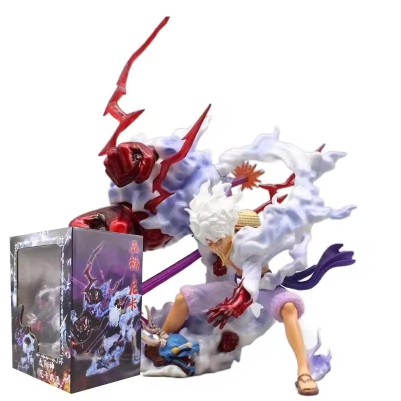 

One Piece Anime Action Figure - Nica Luffy in 5th Gear Sun God Awakened Statue Doll Collection Decoration Model Toy Gift