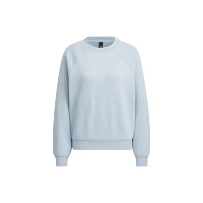 Small Logo Fleece Crew Sweatshirt Women Sweatshirt Light-Blue IX6791