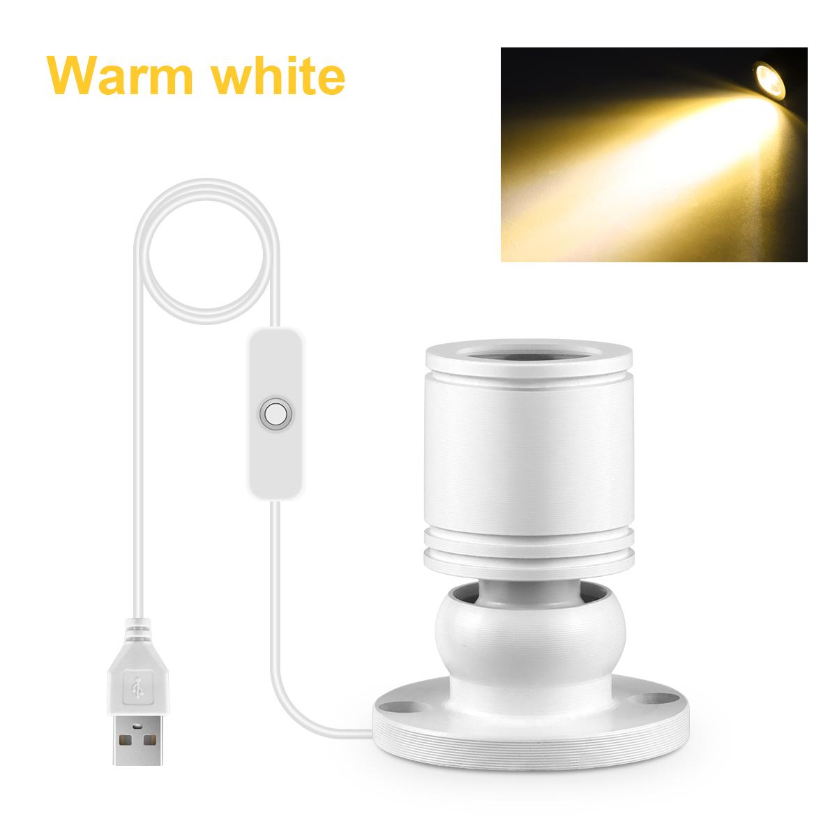 

Светодиодные лампочки Мини-размер Прожектор 1 Вт Светодиодная лампа с питанием от USB-кабеля для витрины, шкафа, фоновой подсветки 1w