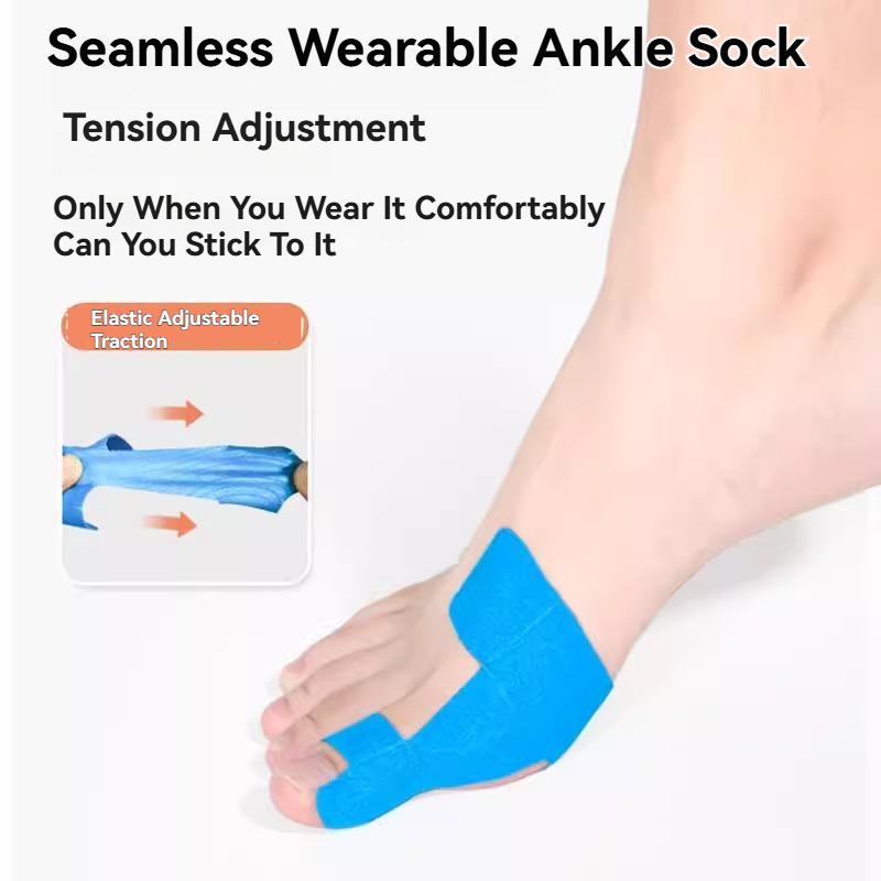 10PcsToe Separator Hallux Valgus Orthosis Corrector for Big Toe Correction Bunion Corrector Orthopedic Bunion Strap Breathable