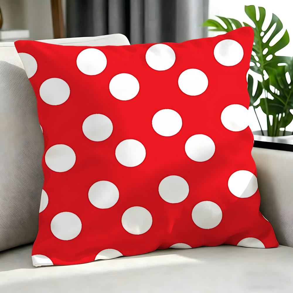 Art ppolka dot Cushion Cover Cushion Cover Set Pcs x x x Pillowcase Decorative Sofa Home Decor