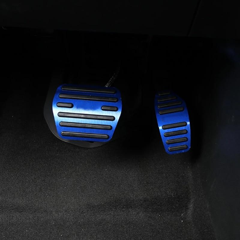 My Good Car Interior Aluminum Alloy Free Punch Brake Pedal Accelerator Pedal for 2017 2018 Renault Koleos Auto Parts