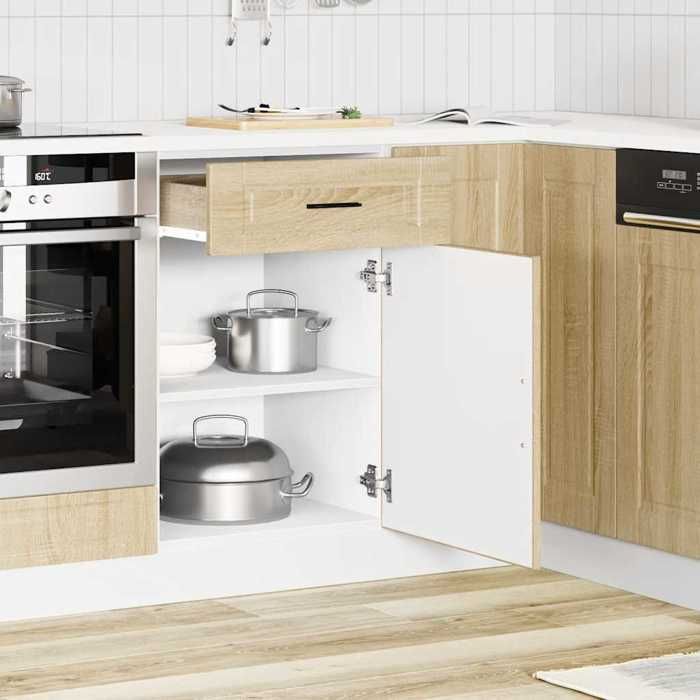 VidaXL Armoire de cuisine Porto chêne sonoma bois d'ingénierie 853960