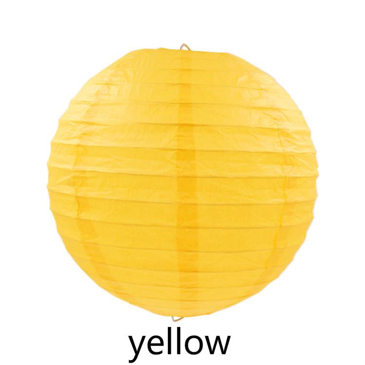 סיני/יפני עגול מנייר פנס יום הולדת חתונה עיצוב מתנת יום הולדת מלאכת יד DIY lampion אספקת כדור פנס תלוי לבן