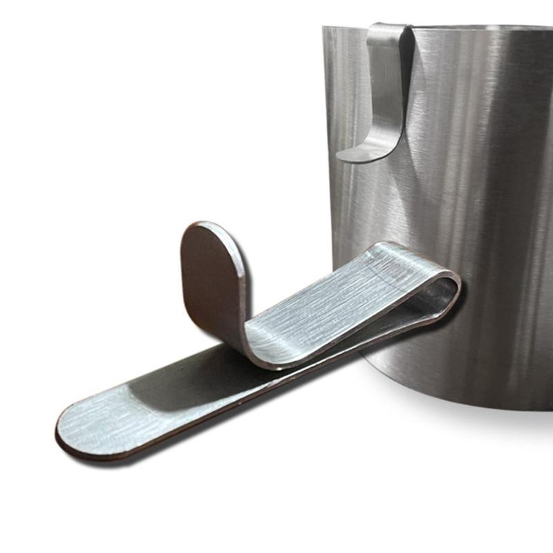 10 stk Rustfritt Stål Kakeringer Fikseringsklips Mousse-ringer Klips Bakeutstyr For Hjemmekjøkken Konditori Varig