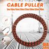 5-40M 5mm Cable Puller Fiberglass Electric Cable Wire Puller Electrical Tool Tape Cable Guide Device Push Duct Snake Rodder Fish