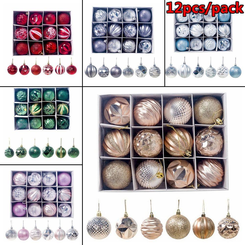 Articole de petrecere Meșteșuguri Decor pentru casă Ornament sferic agățat de Crăciun Pandantiv picătură Decorațiune pentru pomul de Crăciun